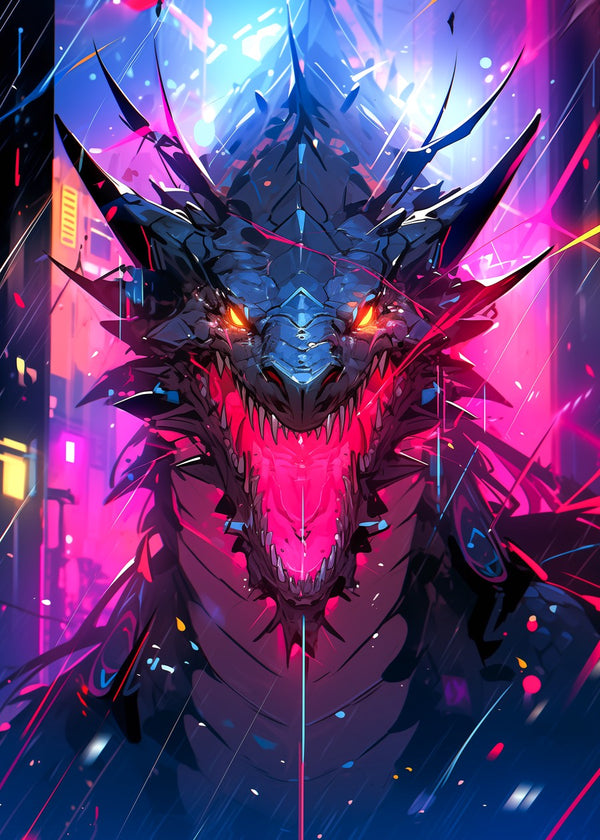 Cyberpunk Dragon