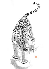 Tiger kakemono