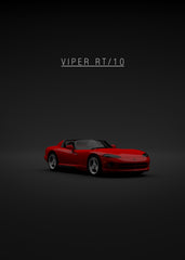 2001 Dodge Viper RT-10 Red Fro