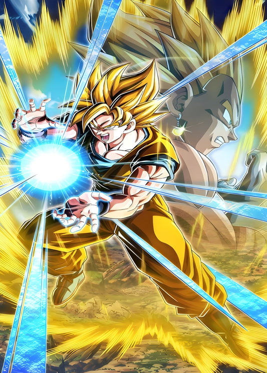 Goku and Vegeta Super Saiyan, Dragon ball