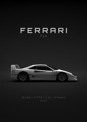 Ferrari F40 1992 - White