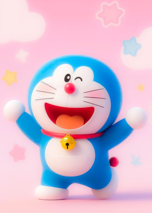 Doraemon Cheerful Pose