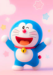 Doraemon Cheerful Pose