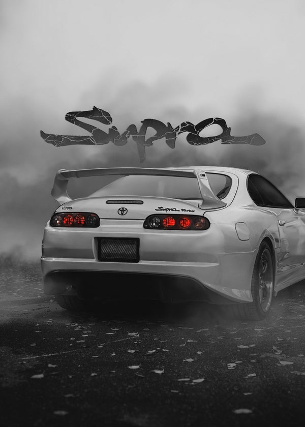 Toyota Supra JDM Rear View