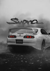 Toyota Supra JDM Rear View