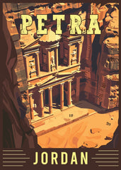 Petra’s Ancient Facade Jordan