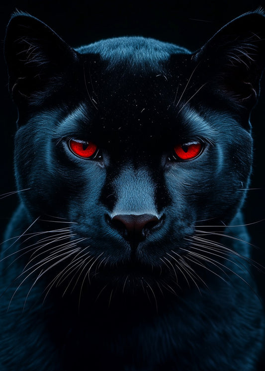 Red Eyes Black Panther 