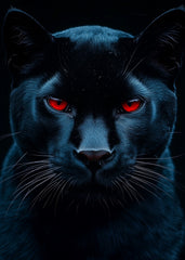 Red Eyes Black Panther 