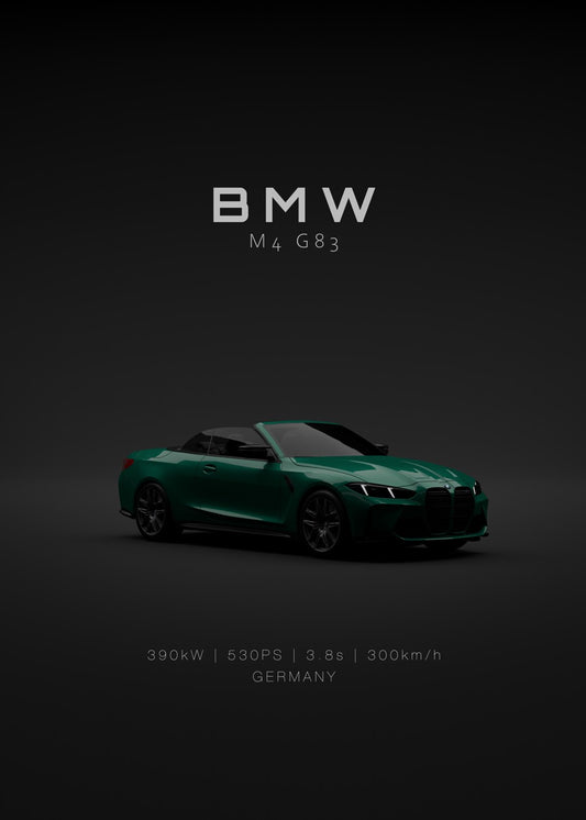 BMW M4 G83 2025 Green Front