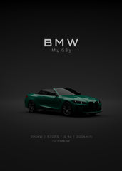 BMW M4 G83 2025 Green Front