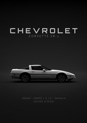Chevrolet Corvette C4 ZR-1 Whi