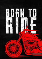 typography born to ride
