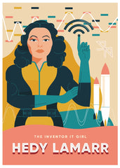 Hedy Lamarr IT Inventor Girl