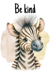 Be Kind Zebra