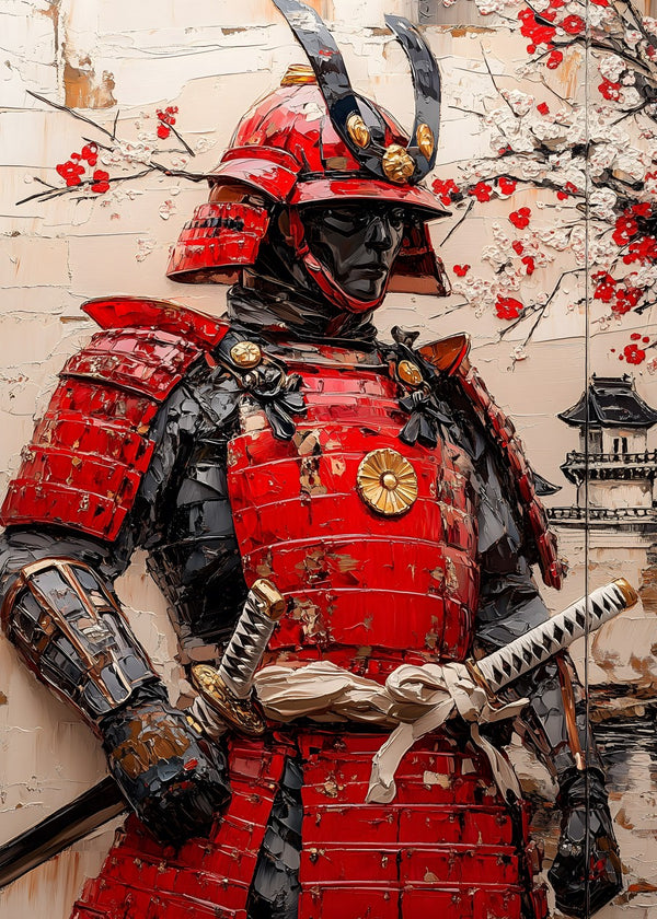 Crimson Samurai Guardian