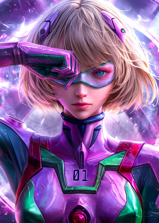 Rei Ayanami , Evangelion Mecha girl