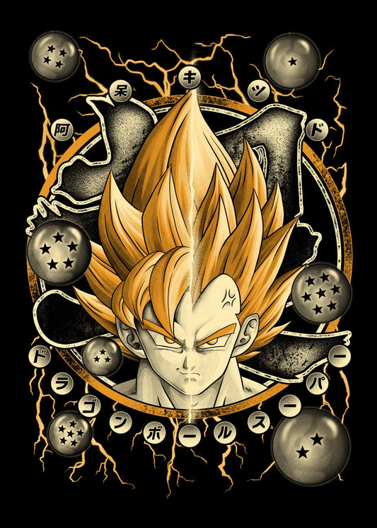 Goku X Vegeta Yellow