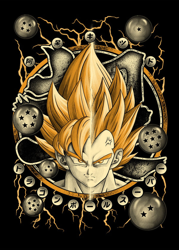 Goku X Vegeta Yellow