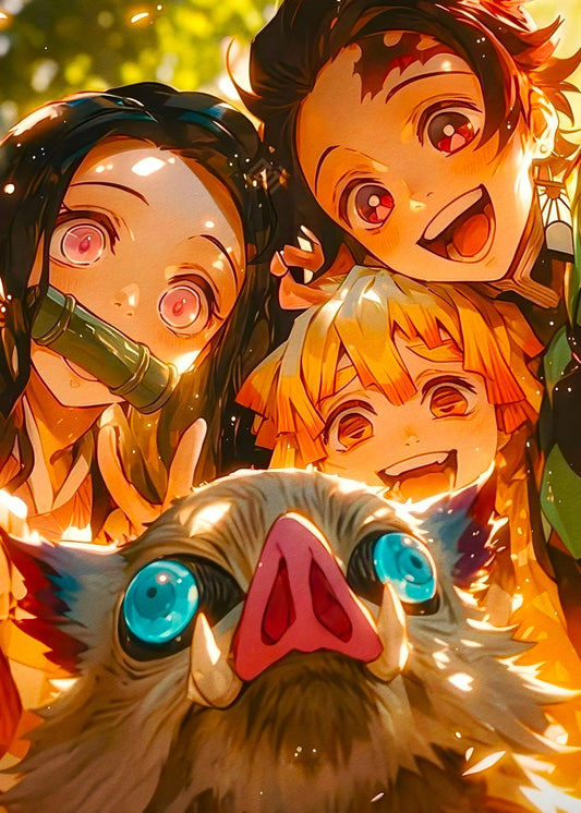 Anime Close-Up Smile 