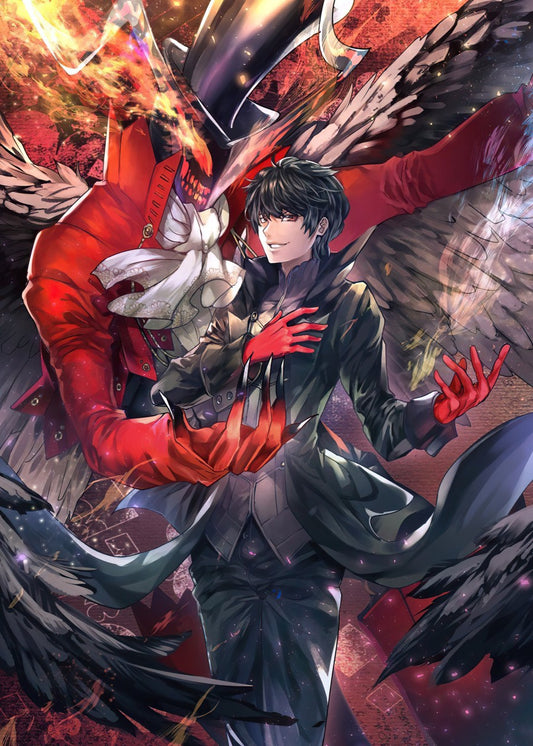 Persona 5 Joker and Arsene