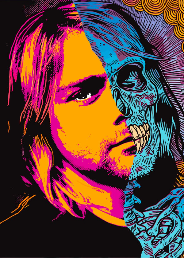 Kurt Cobain Skull