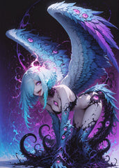Enigmatic Winged Enchantress