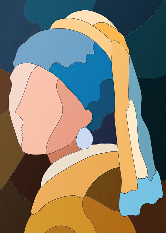 Vermeer Girl minimalist