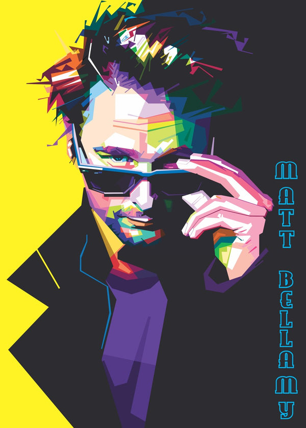 Matt Bellamy Popart