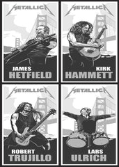 Metallica Iconic Band Portrait
