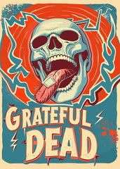 Grateful Dead Skull Tongue