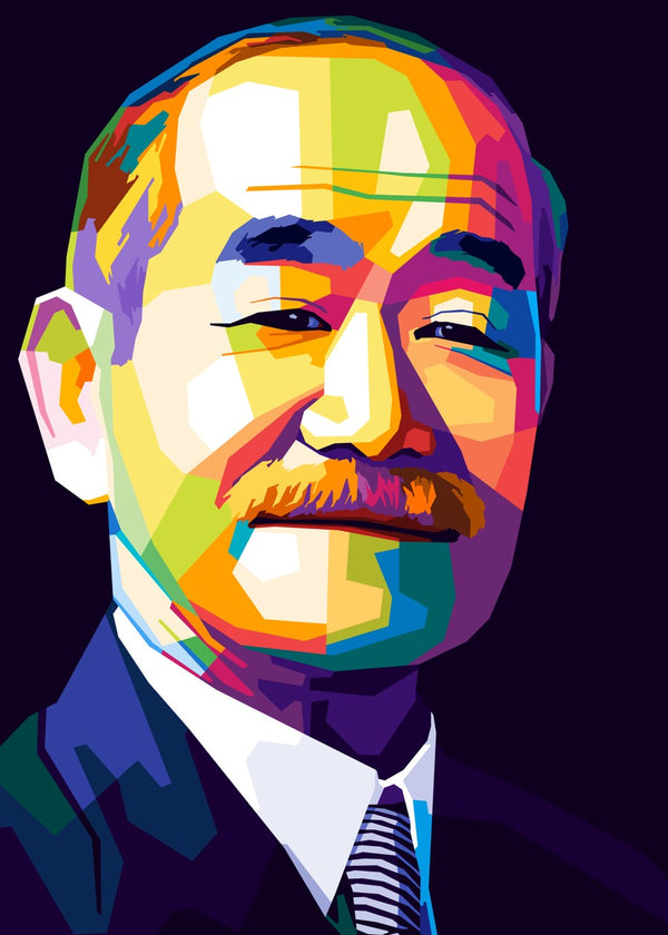 Kano Jigoro Judo Wpap Art