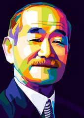 Kano Jigoro Judo Wpap Art