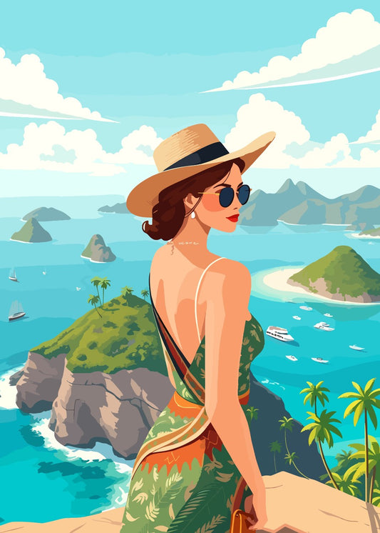 Tropical Scenery Gaze