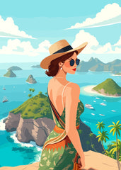 Tropical Scenery Gaze