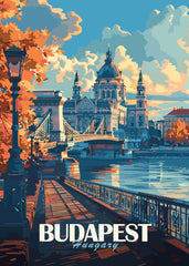 Autumn in Budapest Hungary