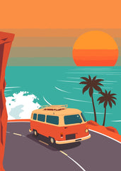 Coastal Camper Van Drive