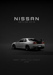 Nissan Skyline GT-R R34 - Back
