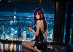 City Lights and Reflections