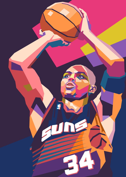 Charles Barkley pop art