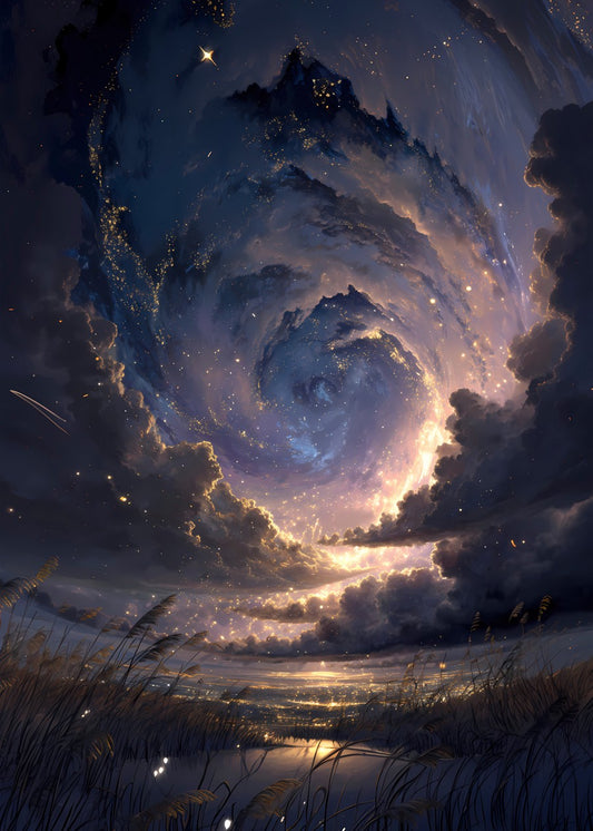 Vortex Fantasy Space Landscape