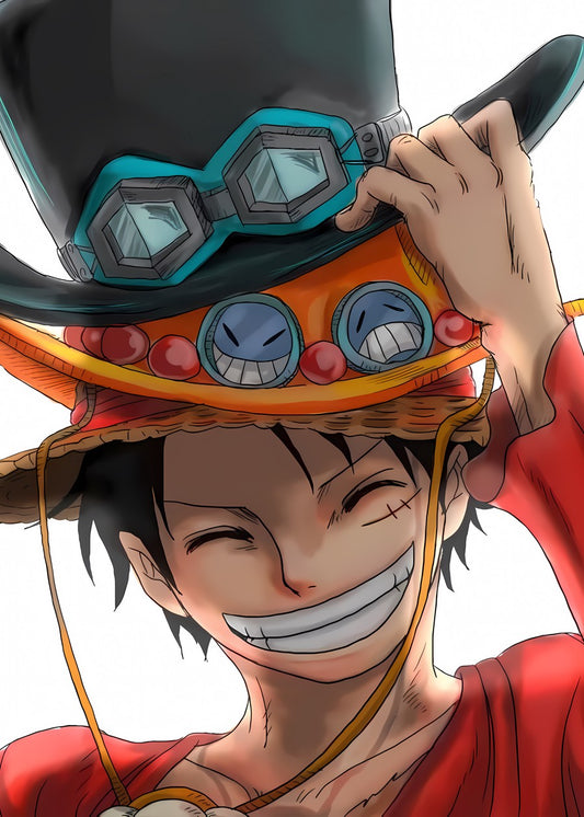 luffy three hat