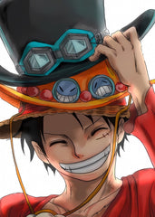 luffy three hat