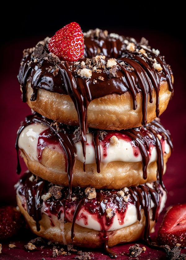 Strawberry Chocolate Stack