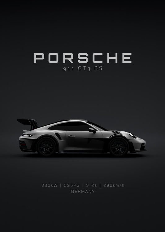 Porsche 911 GT3 RS 2022 Grey