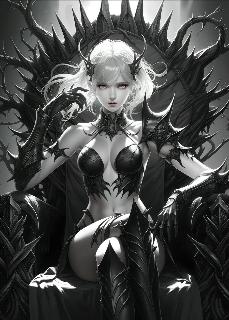 Dark Queen on Thorned Throne