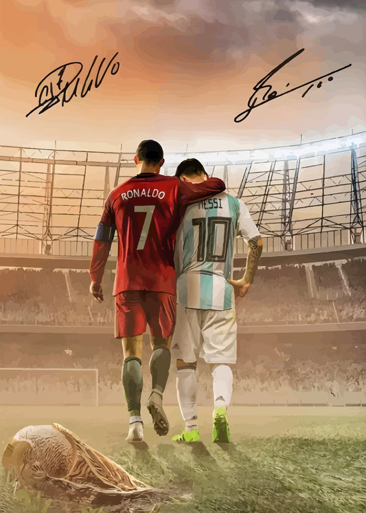 Cristiano Ronaldo and Lionel Messi