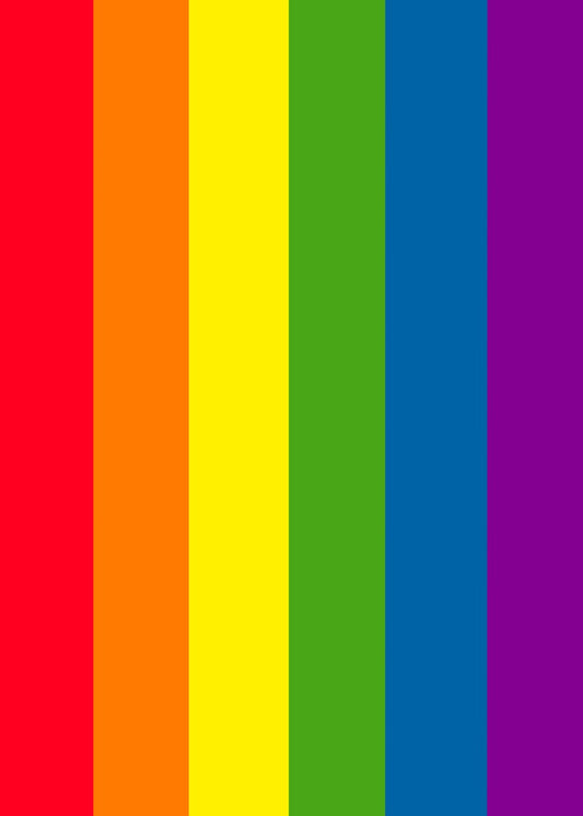 Rainbow Pride Flag Stripes