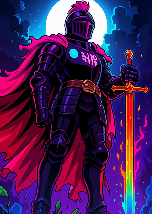 Knight of the Neon Flame