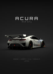 Acura NSX GT3 - Back