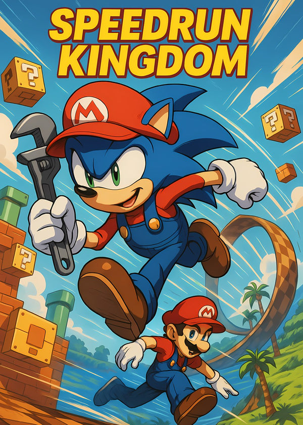 Speedrun Kingdom Showdown Mario Crossover